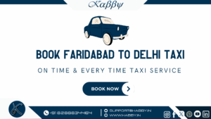Book Faridabad to Delhi Taxi