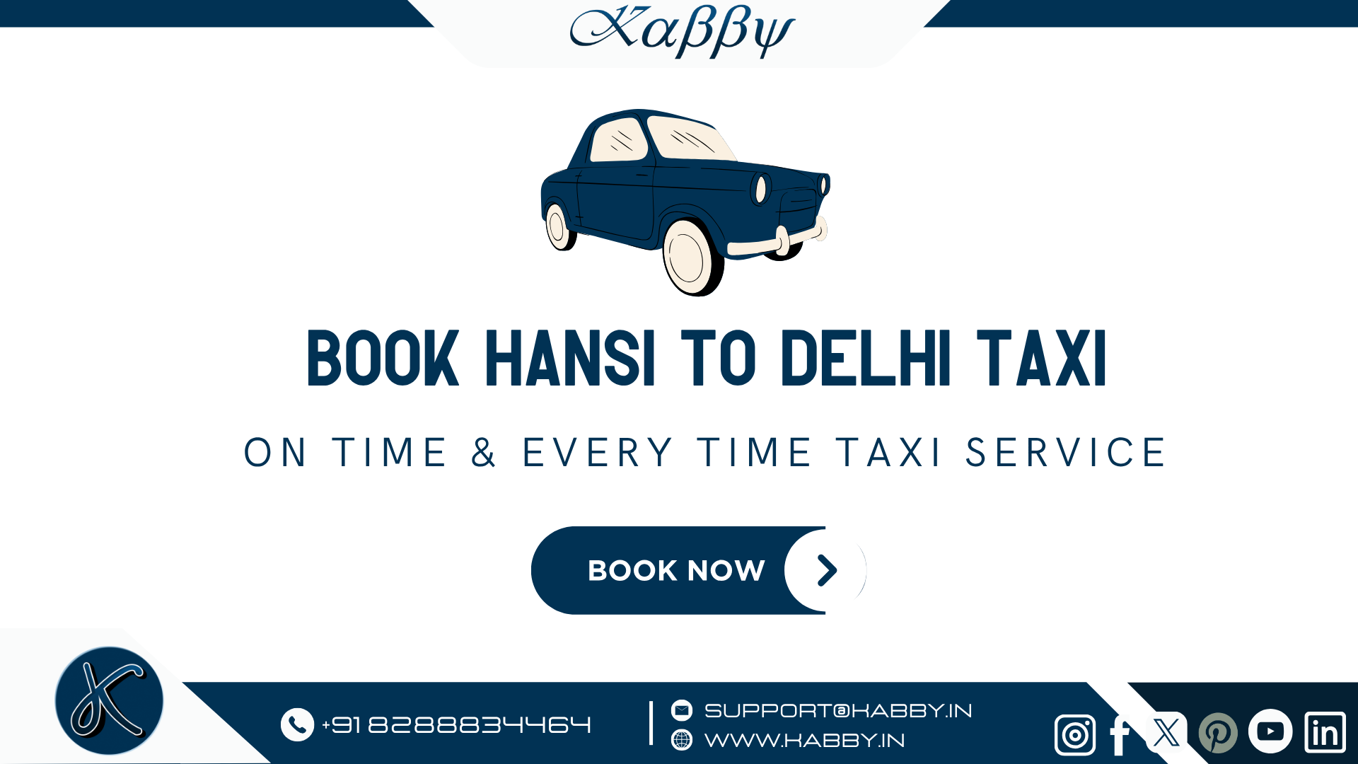 Book Hansi to Delhi Taxi