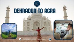 dehradun to agra cab