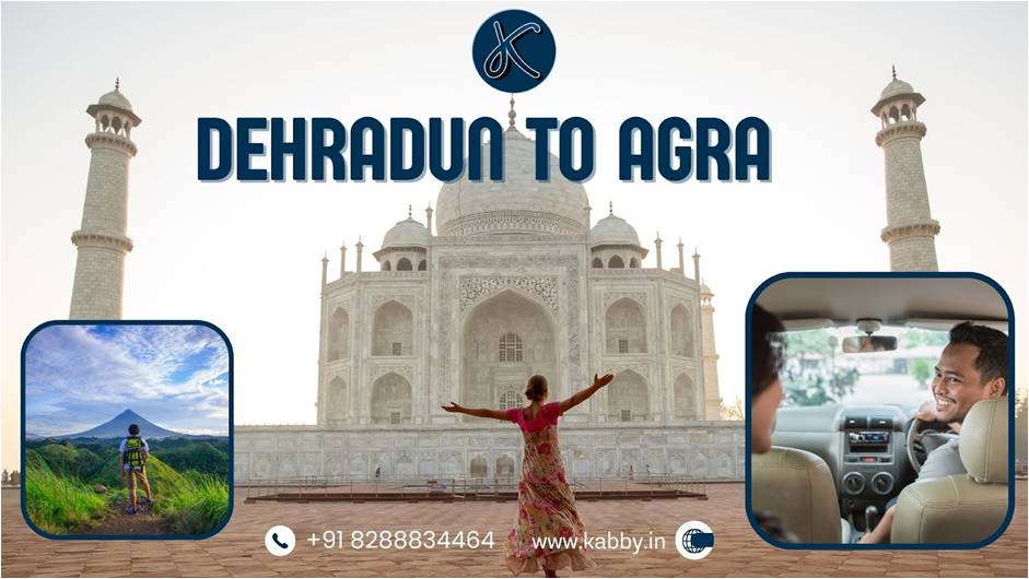 dehradun to agra cab