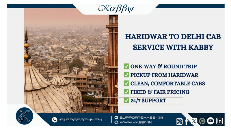 Haridwar to Delhi Cab