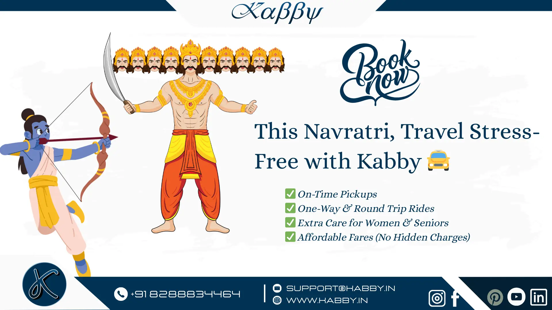 Navratri Cab Booking