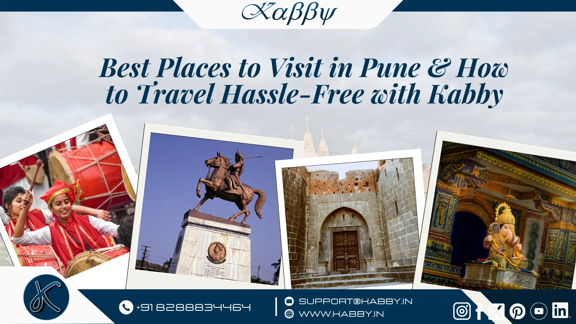 Best Places to Visit in Pune | Affordable Cabs with Kabby