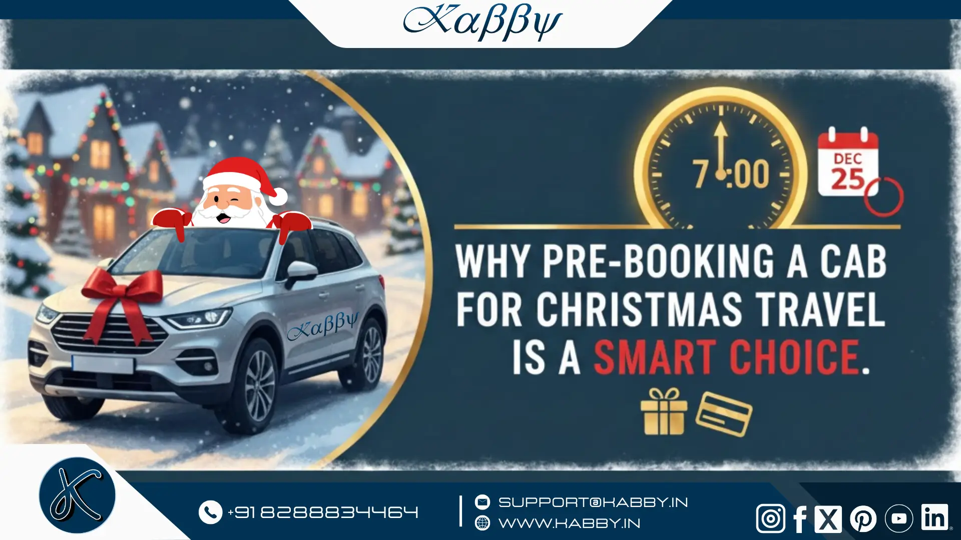 Christmas Taxi Booking