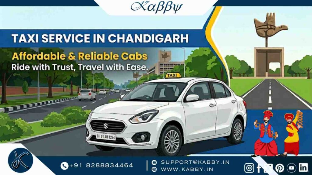 Taxi Service in Chandigarh | Affordable & Reliable Cabs – Kabby Cab 1 Taxi Service in Chandigarh